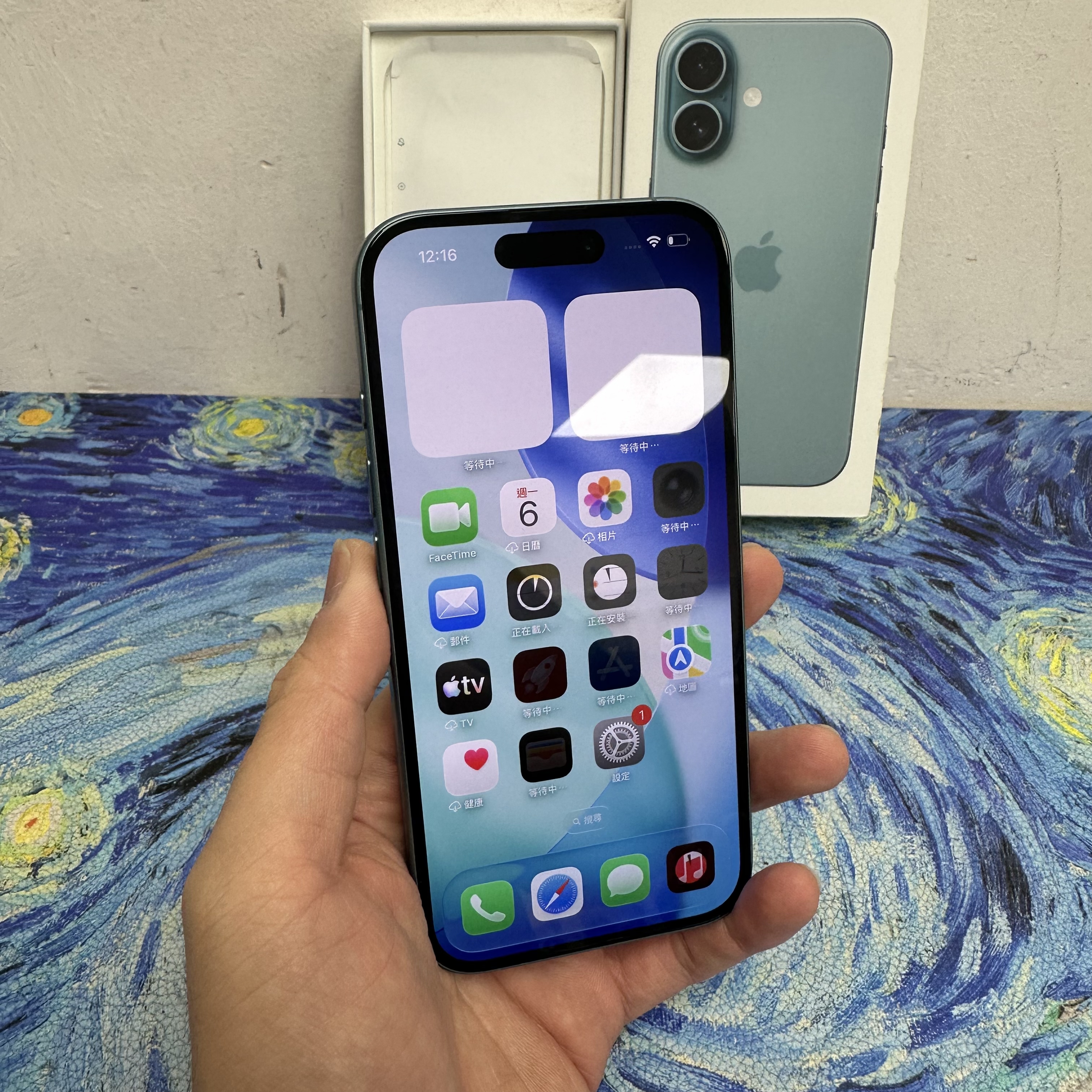 *6282 iPhone 16 完美機 256GB 94電 綠色 Green