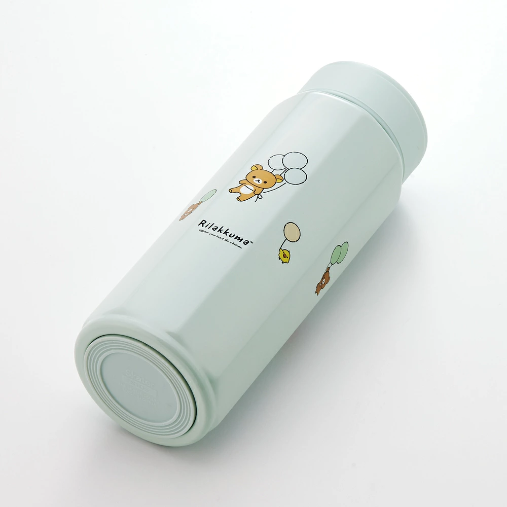 鬆弛熊 輕飄飄氣球系列 真空不鏽鋼八角保溫保冷水樽 500ml