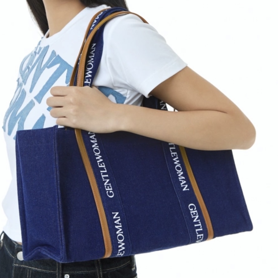 預購 | 🇹🇭GENTLEWOMAN LOGO STRAP SHOULDER BAG(BLUE) BG1098-1