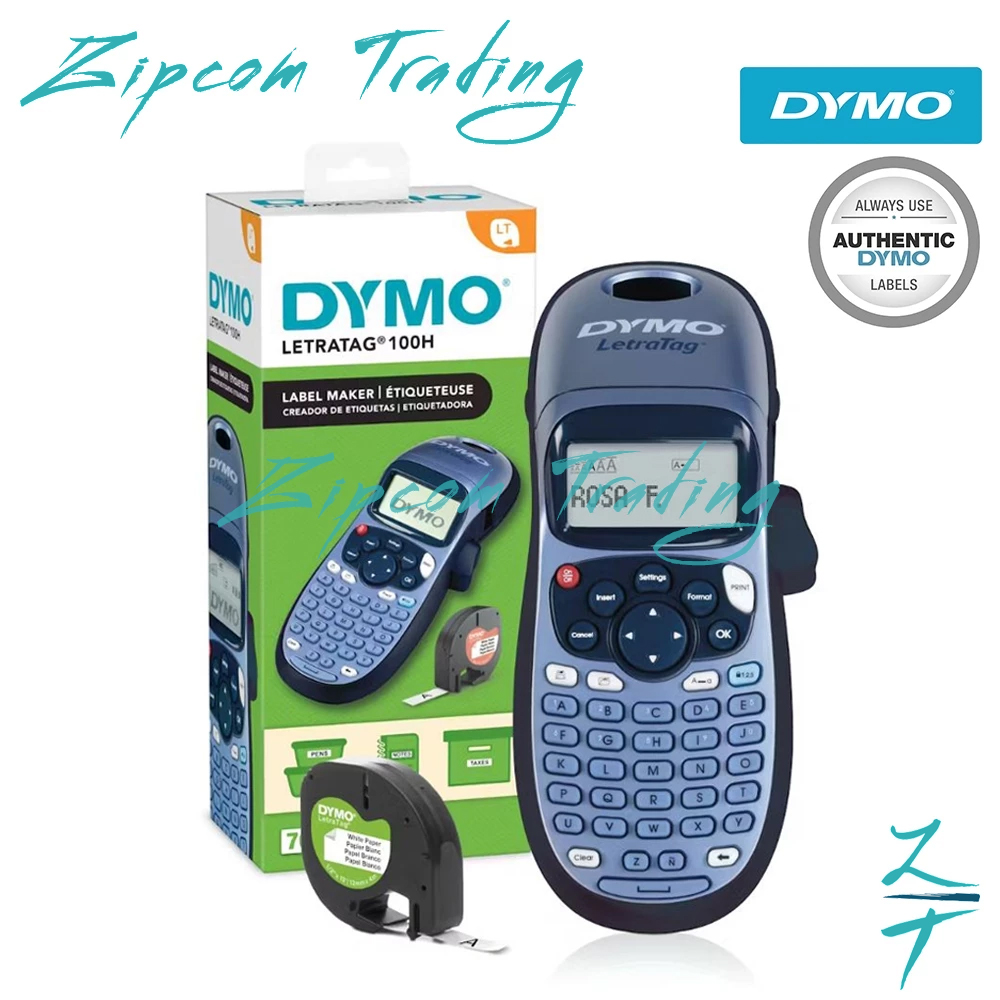 Dymo LetraTag LT-100H Handheld Label Maker / LetraTag LT-200B Bluetooth / LabelManager 160 Portable Label Maker
