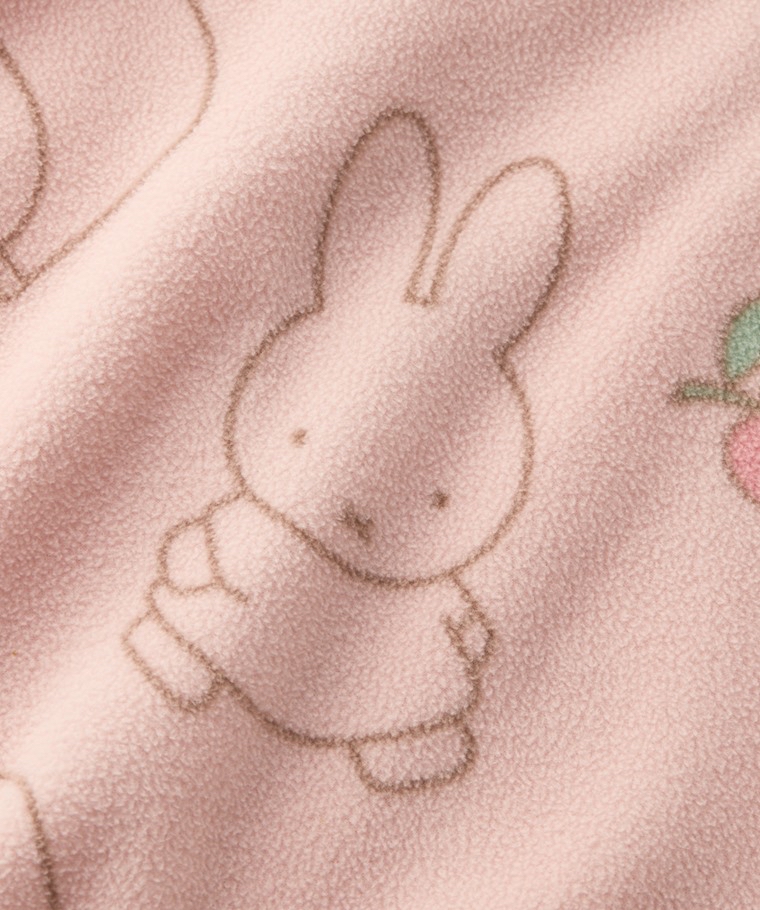 💚代購 台灣直送💚正版授權Miffy系列四色人物滿印Fleece連身防踢背心