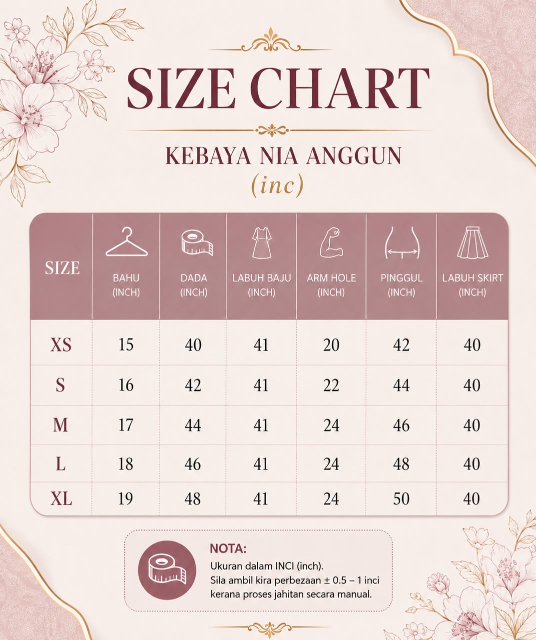 KEBAYA NIA ANGGUN