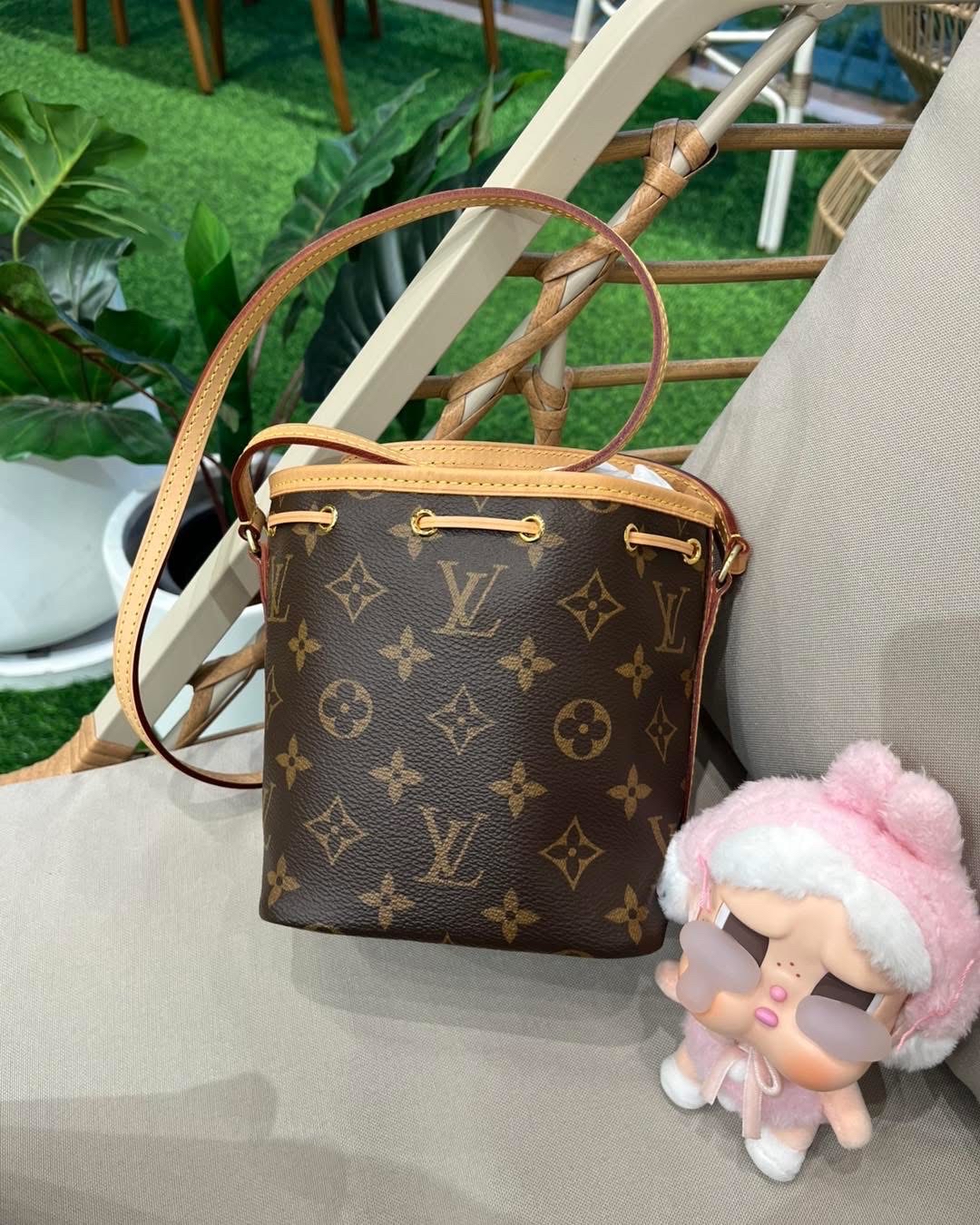 Lv nano noe bucket bag monogram 100%Authentic,全新未使用品 ✅dust bag ✅booklet✅box