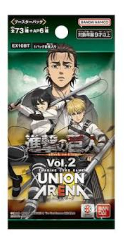 Union Arena TCG Card Game Booster - Single Pack (Shadow, Inuysha,Chainsaw,Macross)