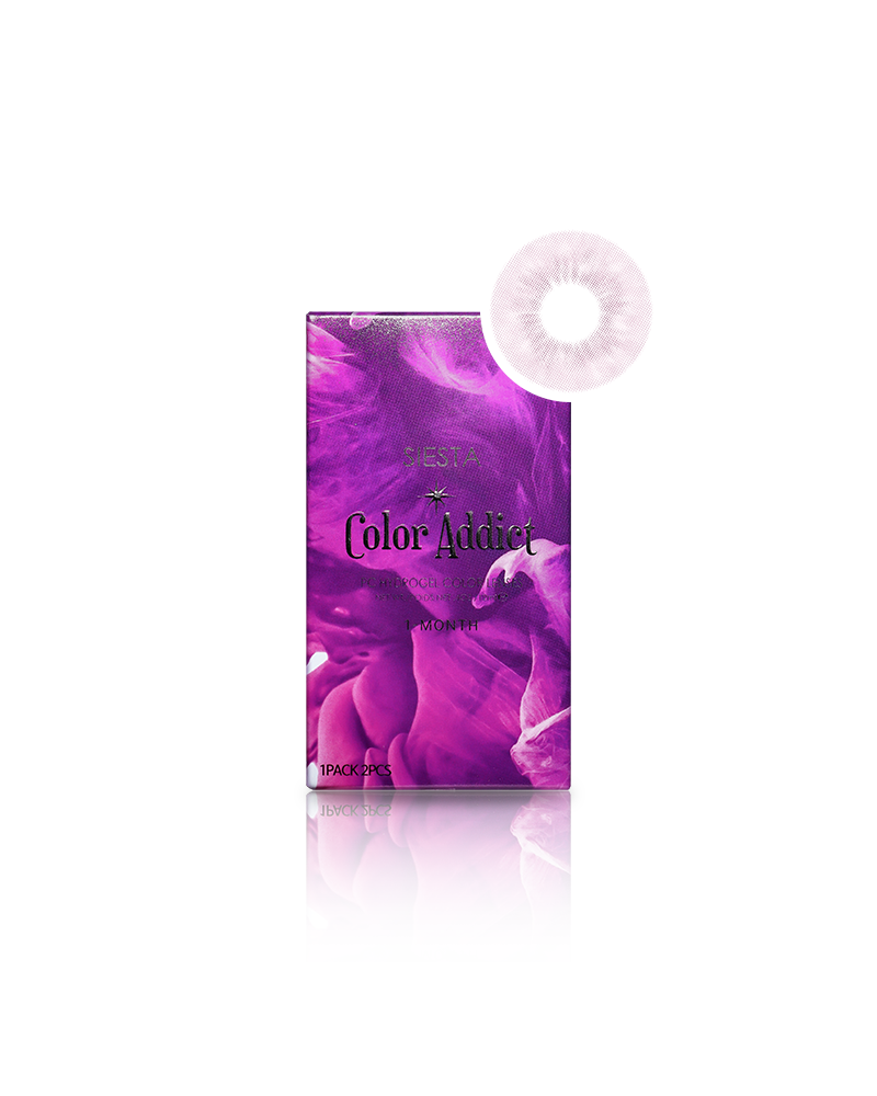 SIESTA - Color Addict Lychee Pink (1month/2P)
