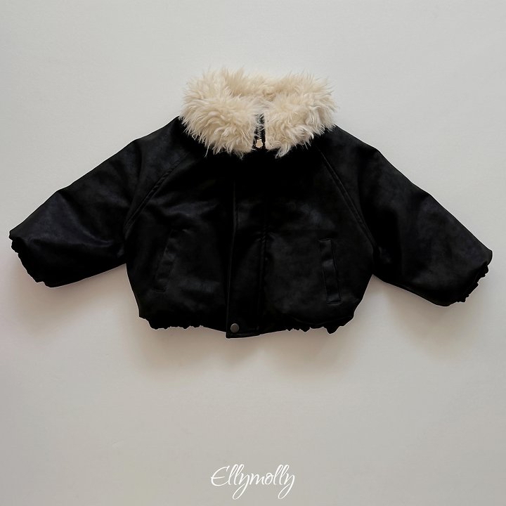 Ellymolly | Big-Collar Shearling Jacket