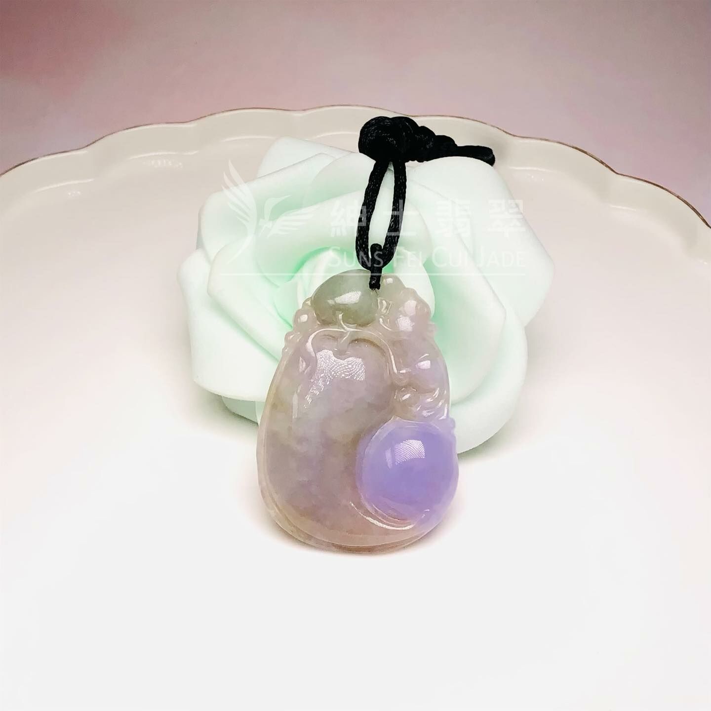 紫蘿蘭福鼠掛件