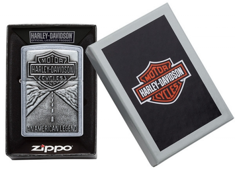 Zippo Harley-DavidsonR American Legend Emblem 20229  美國傳奇公路 防風打火機 | ZIPPO 指定授權經銷商 | 美國製造 | 收藏