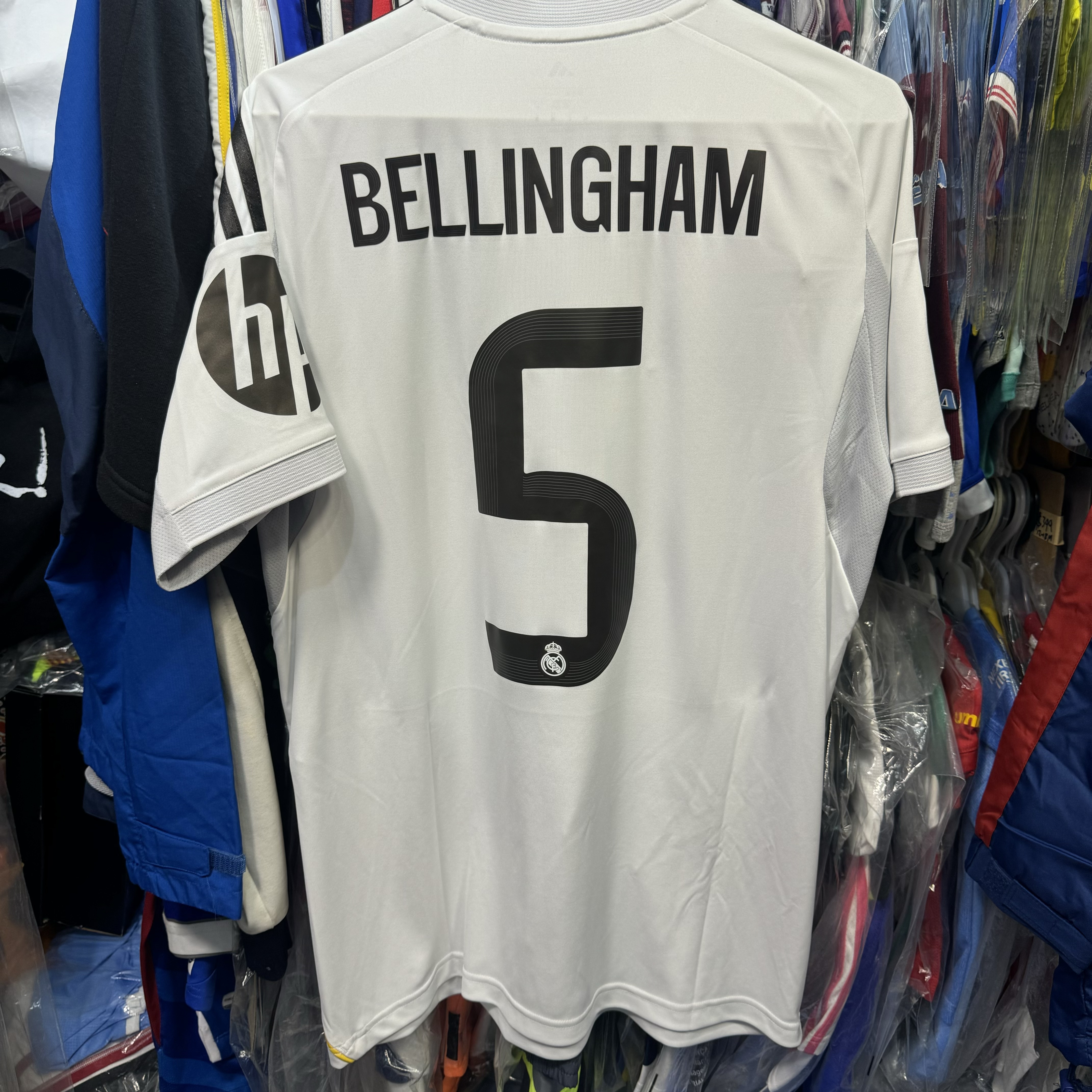 Real Madrid 25/26 home shirt #5 Bellingham | nakata football shop