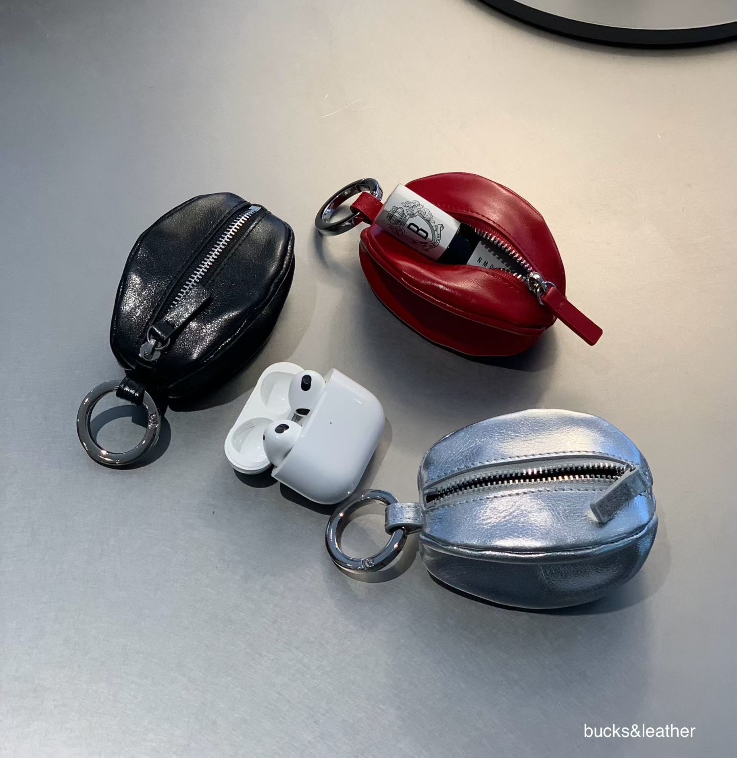 預訂_Pumpkin Pouch By Bucks & leather