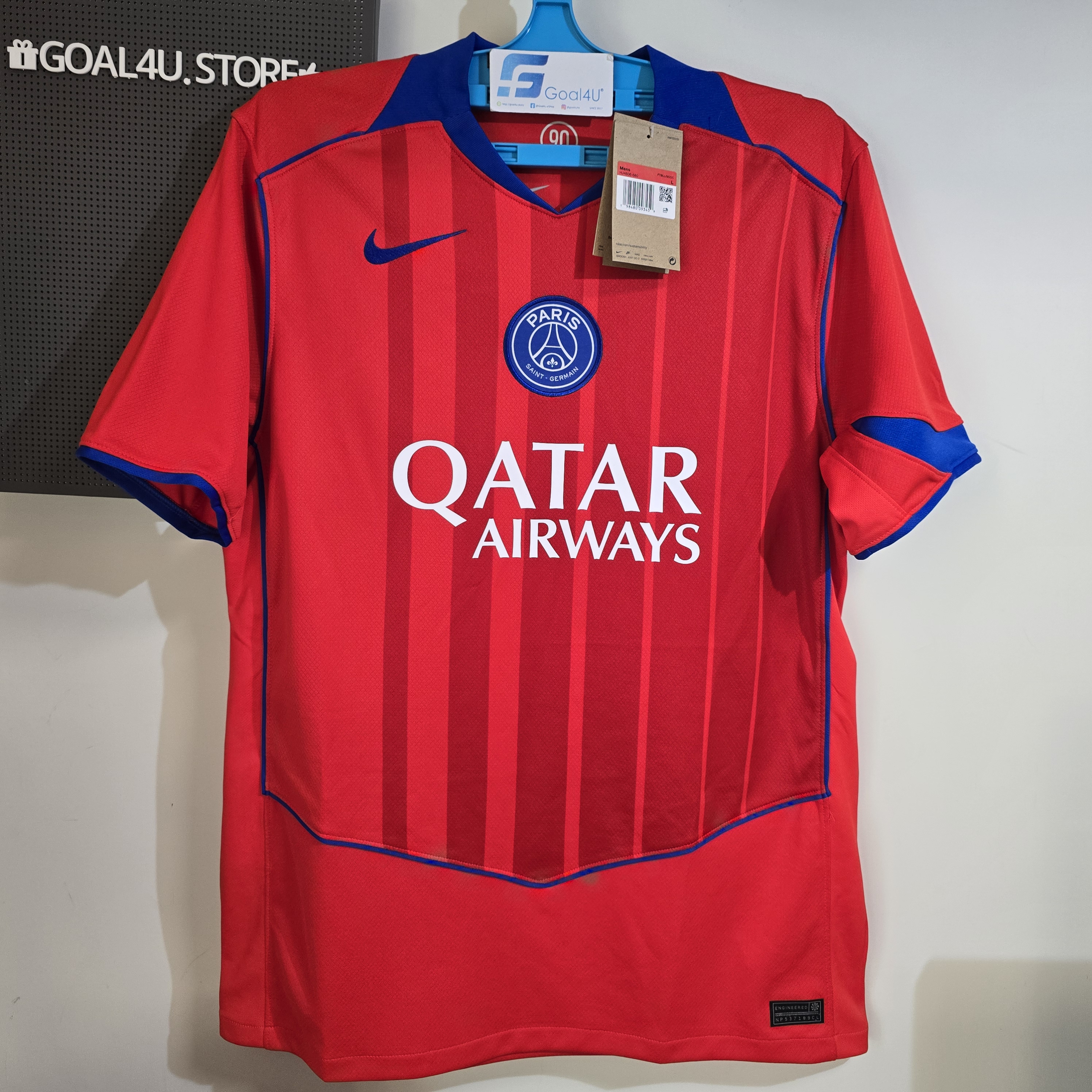 Nike PSG 巴黎聖日門 2025-26 三客球迷版球衣 (可加印字章) HJ4606