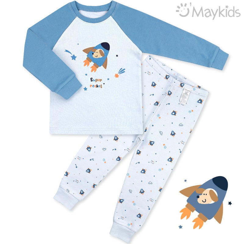 Maykids 20支棉家居服（Space travel）