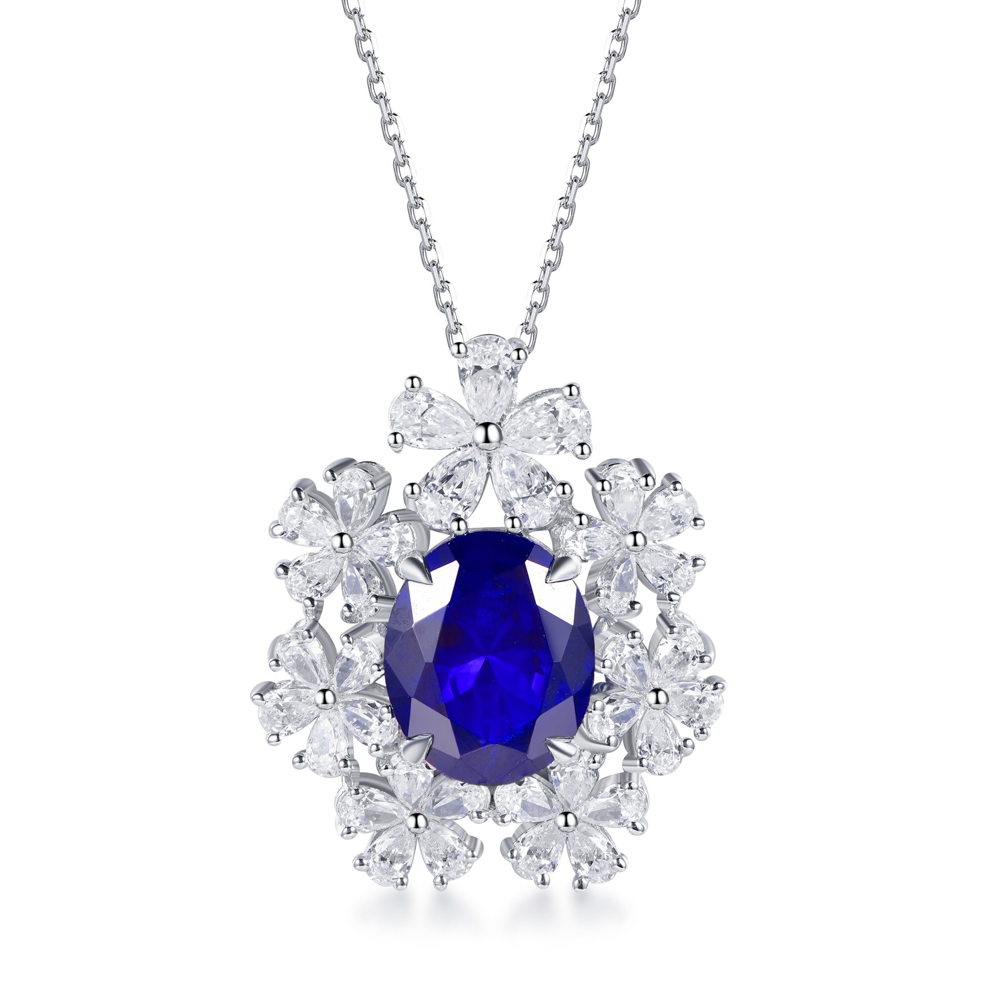 N3098  Sapphire Dawn Necklace