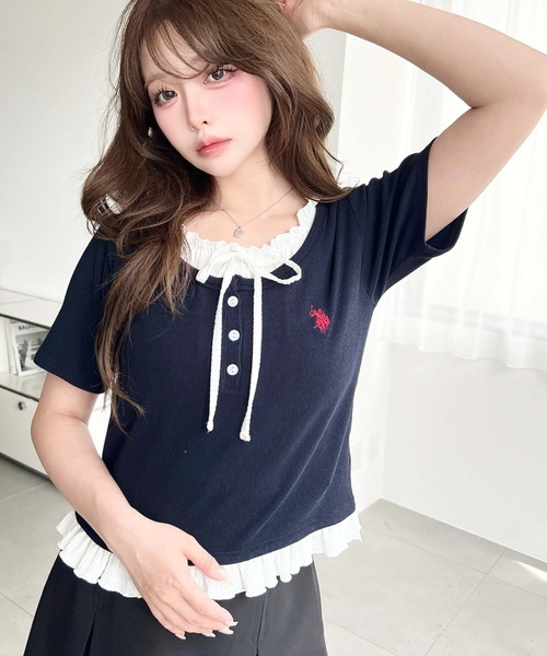 日本U.S. POLO ASSN.假兩件衫