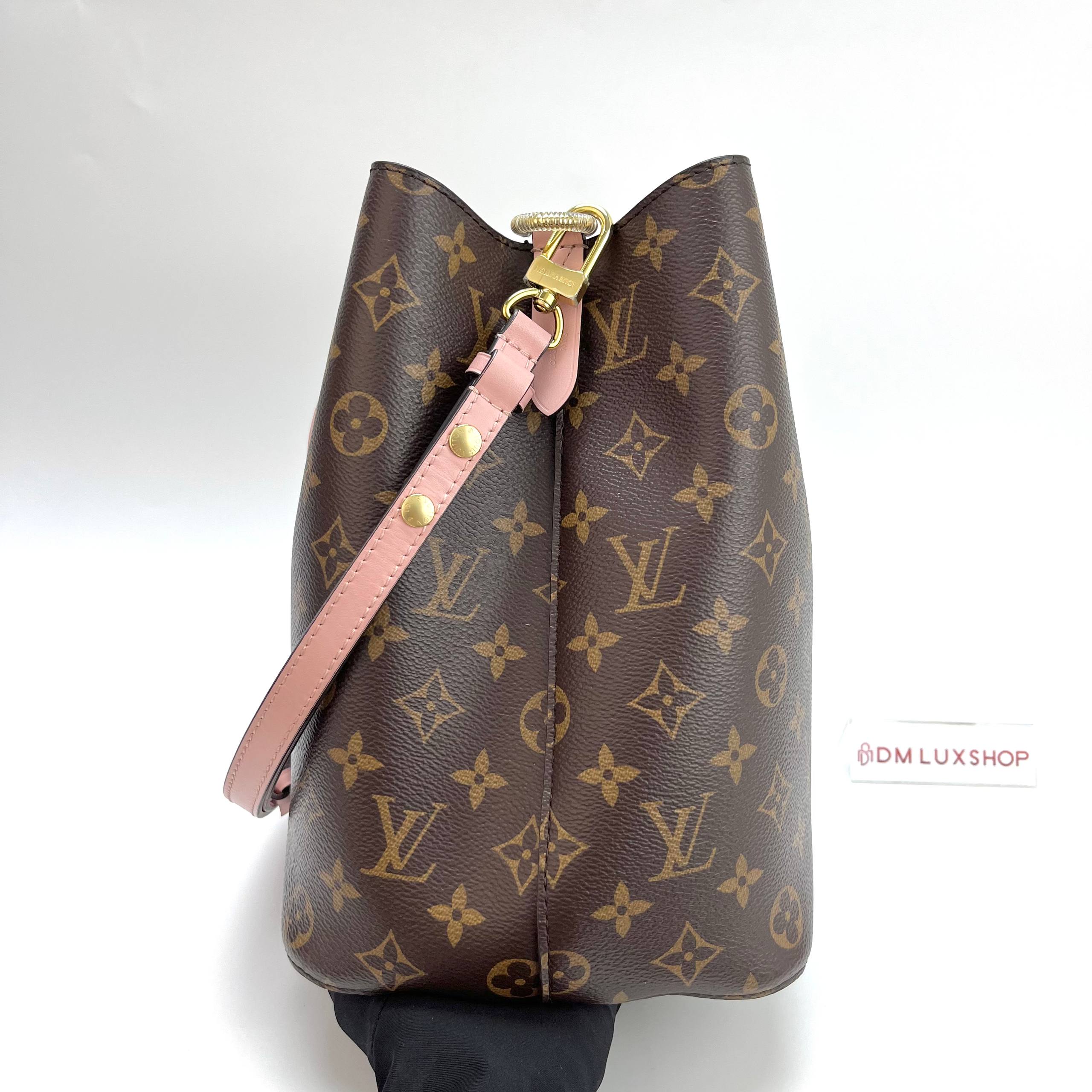 LV Monogram Pink NeoNoe MM GHW