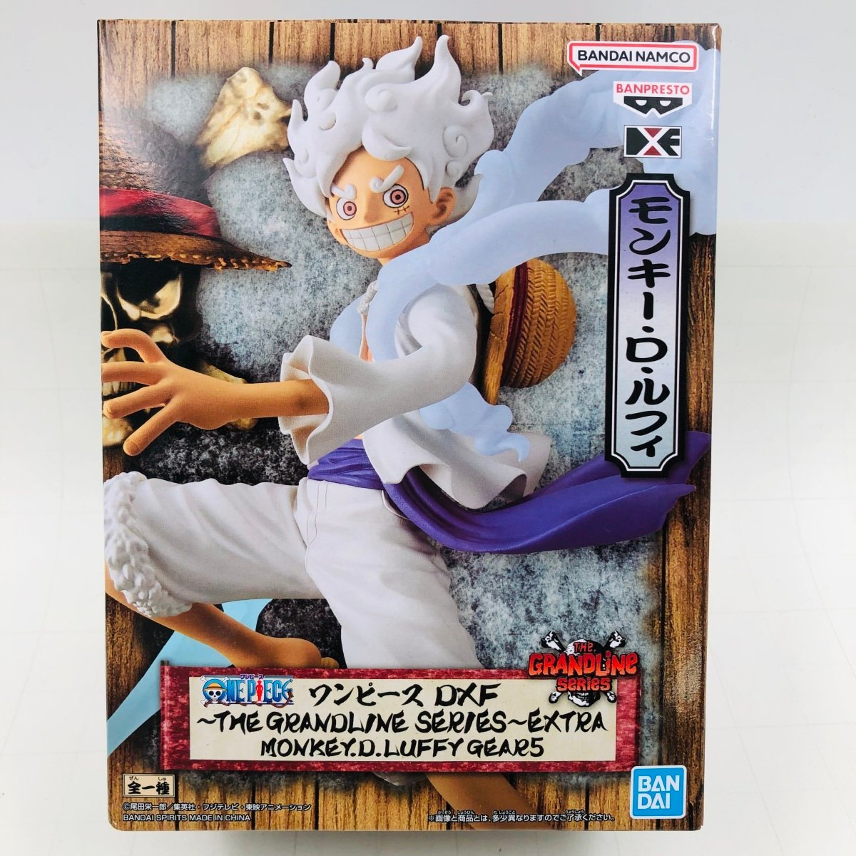 Banpresto, DXF, The Grandline Series (Extra) Figure: One Piece, Monkey D. Luffy (Gear 5) 海賊王 路飛五檔
