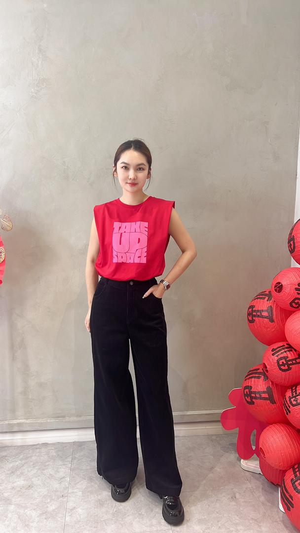 CB2655 CASUAL SHORTENED SHIRT TOP