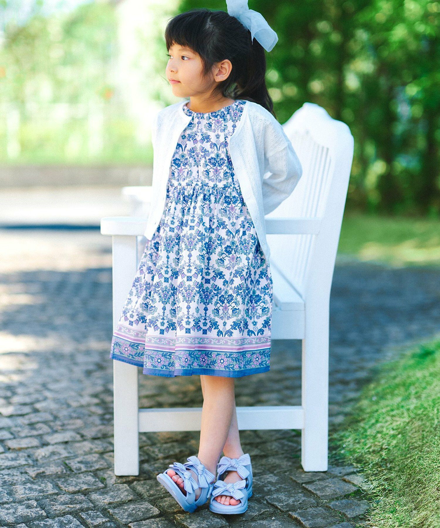 🆕【⭐訂購⭐】🌀 🇯🇵 日本直送🇯🇵 接觸涼感 荷葉袖 碎花 束腰 連身裙［6款選］🌀 [ELEA-0259][260629]