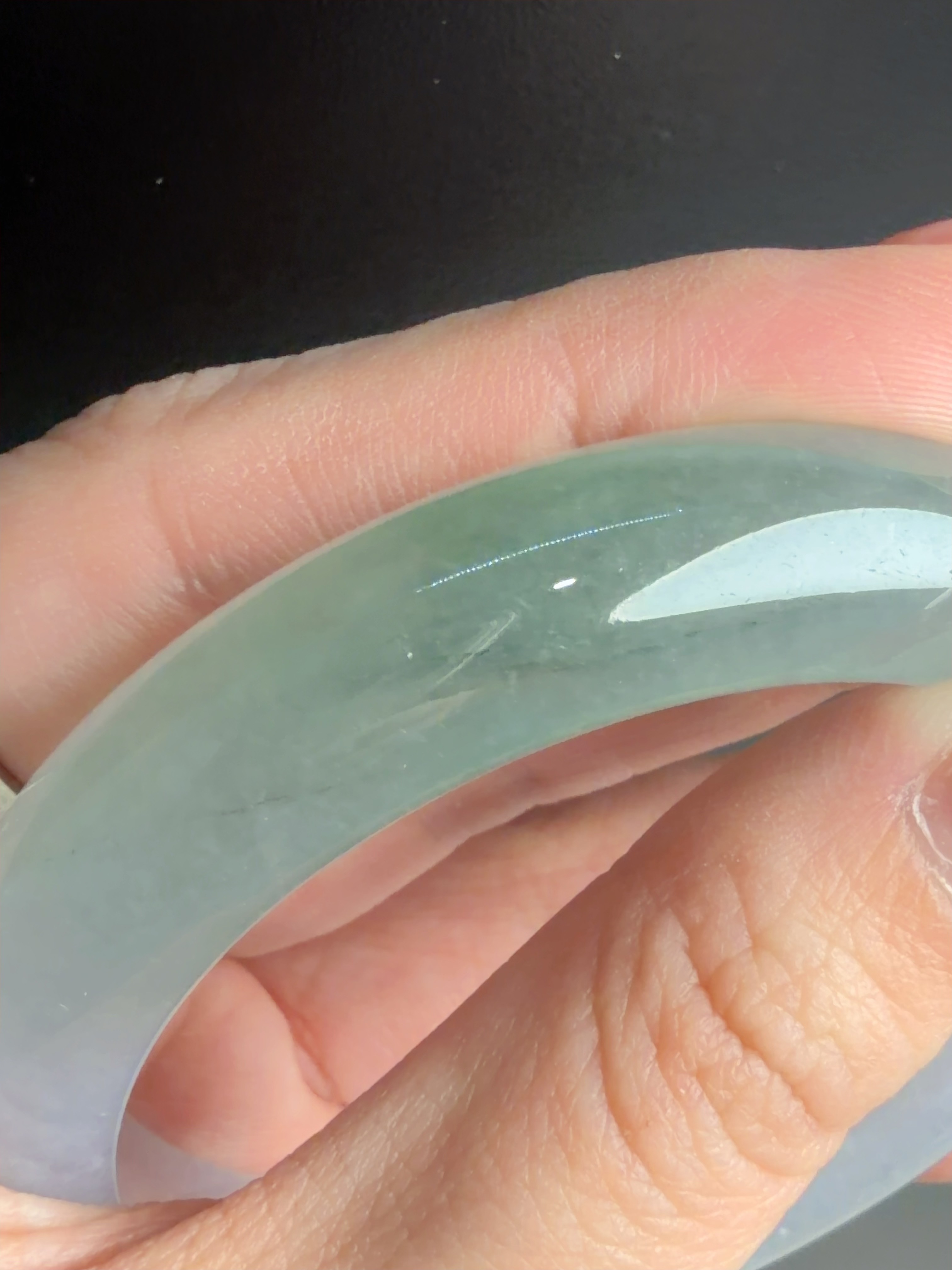 54圈口翡翠手镯