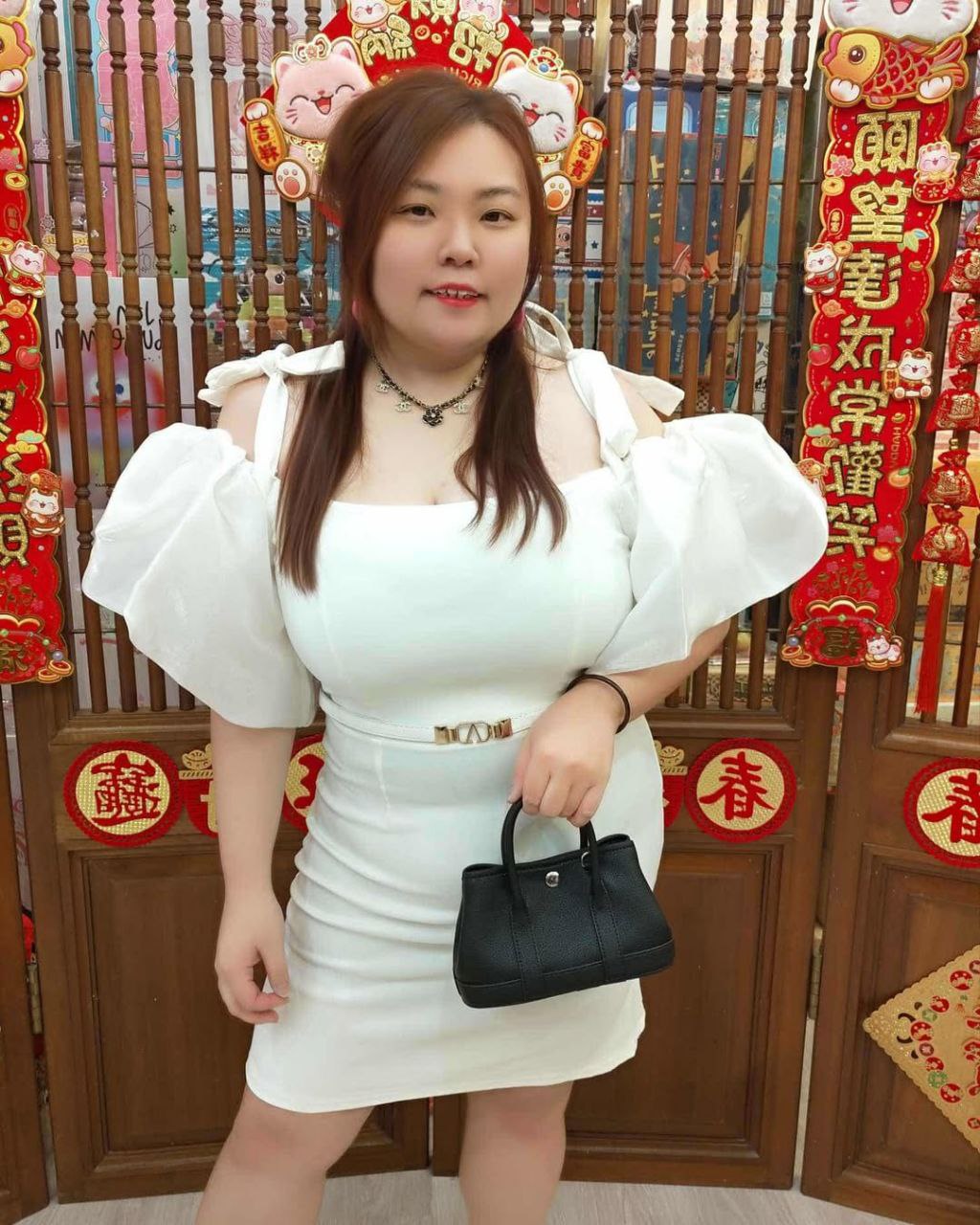 TT809 大波浪袖修身礼服