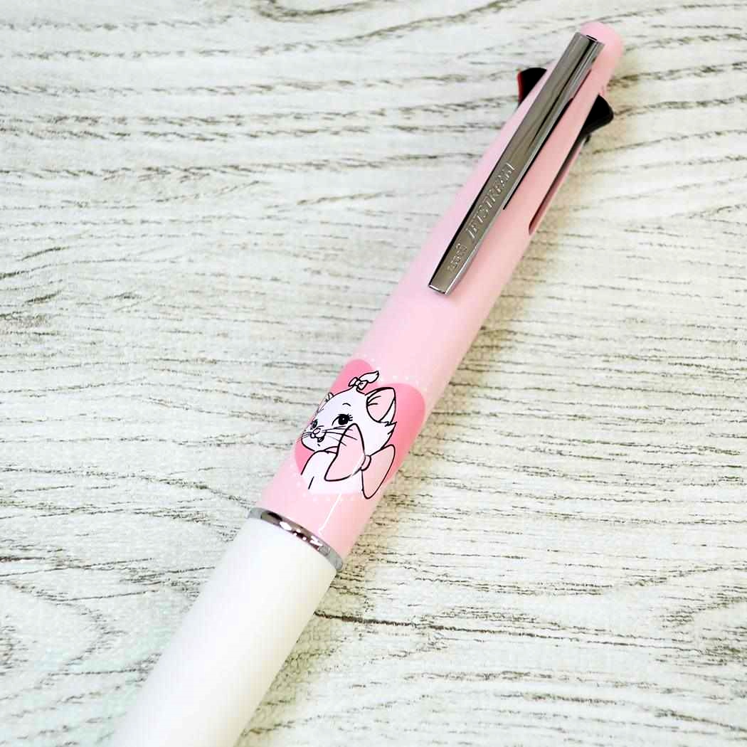 現貨｜Disney Marie 瑪麗貓 富貴貓 日本製 uni Jetstream 4&1 多功能 5用筆 0.5mm 4色原子筆 + 0.5mm 鉛芯筆 (308050)