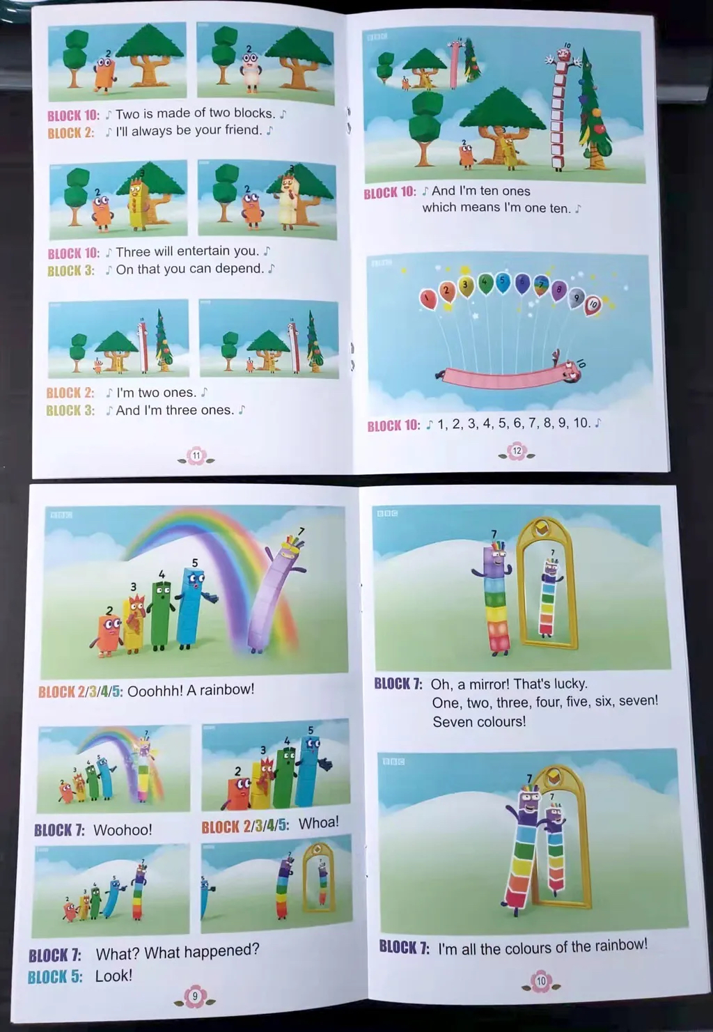 《Numberblocks 數字積木》點讀台詞書-第1季+第2季（共30本）/第三季