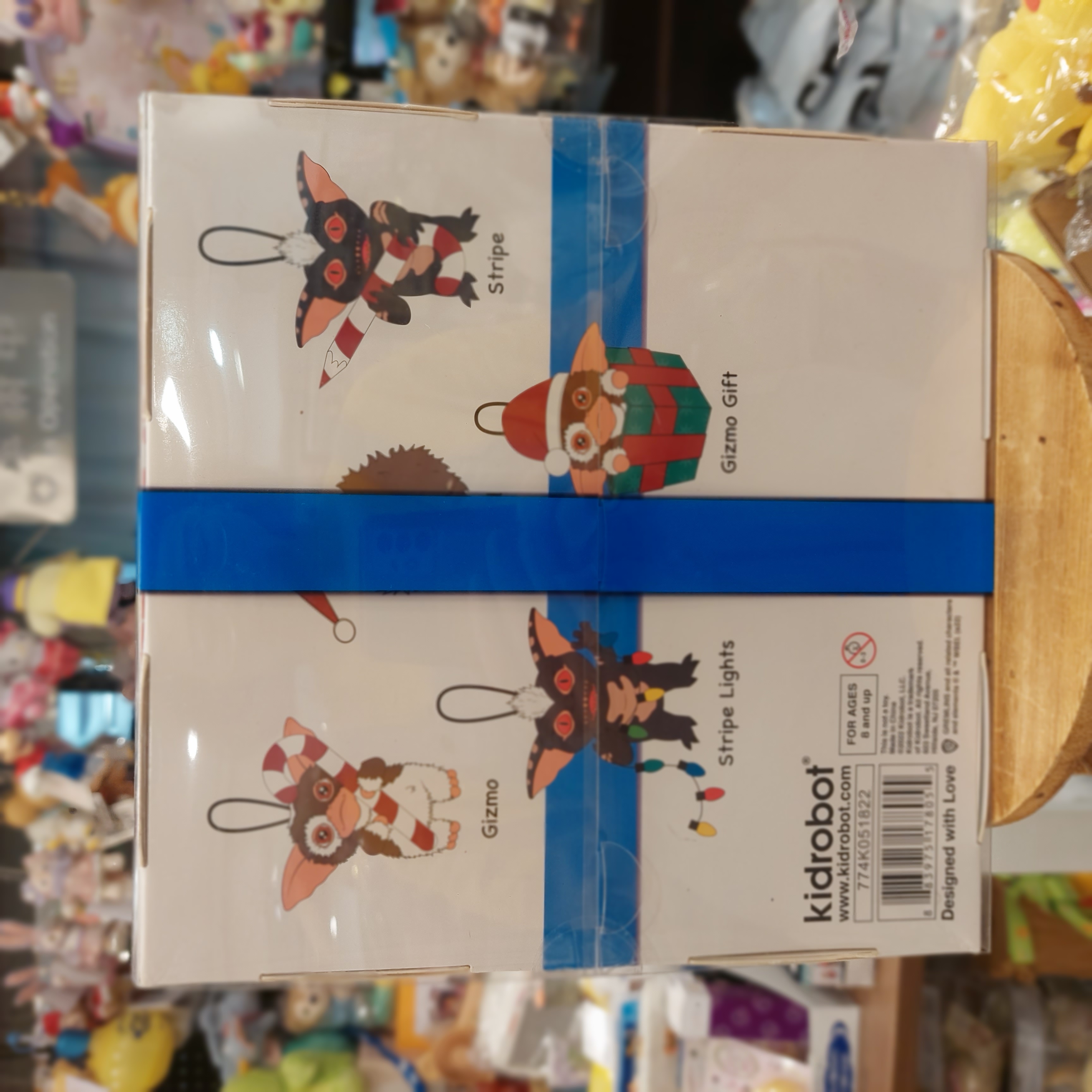Gremlins Gizmo & Stripe 小魔怪 3吋 毛公仔 掛飾 Box Set