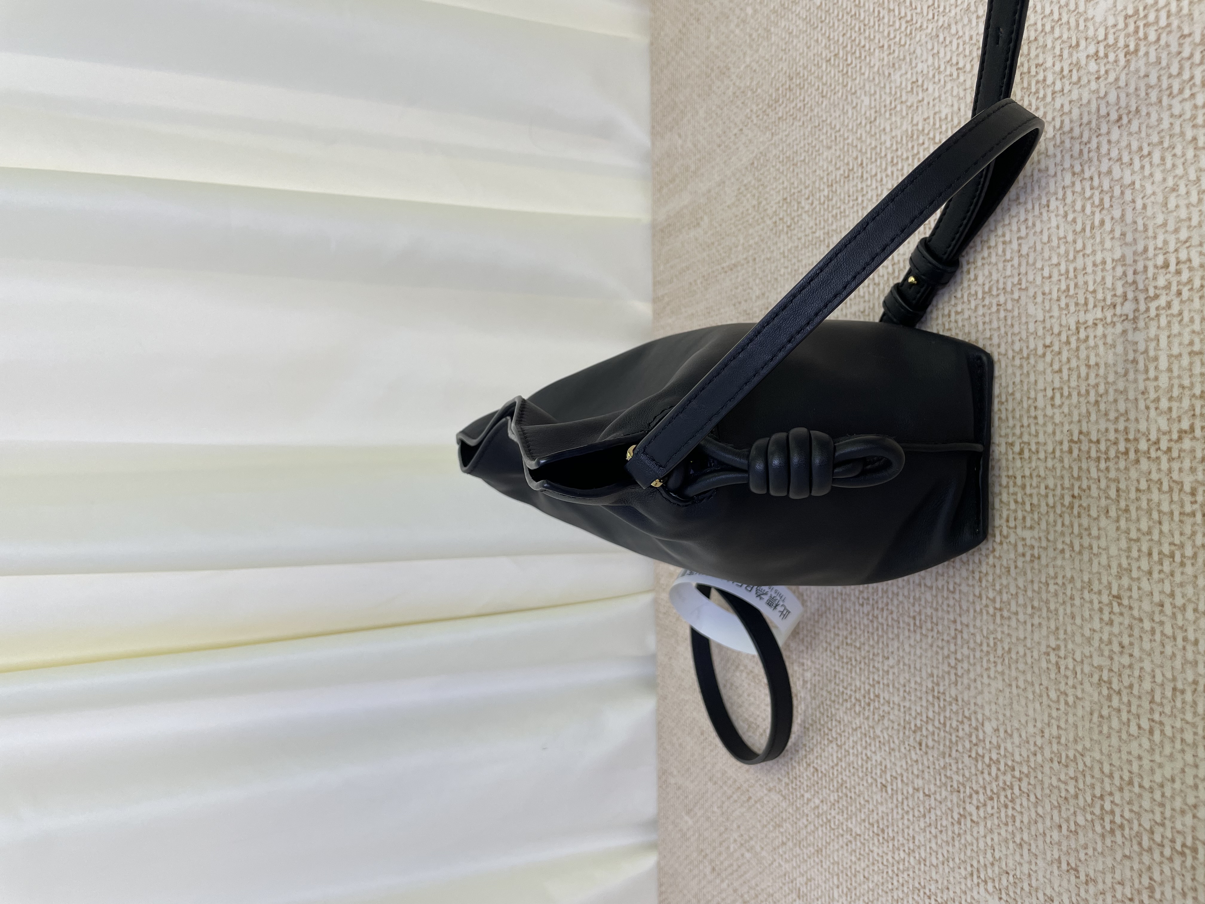 Pre-owned Loewe Flamenco clutch mini (black) / Product Code: 26031004