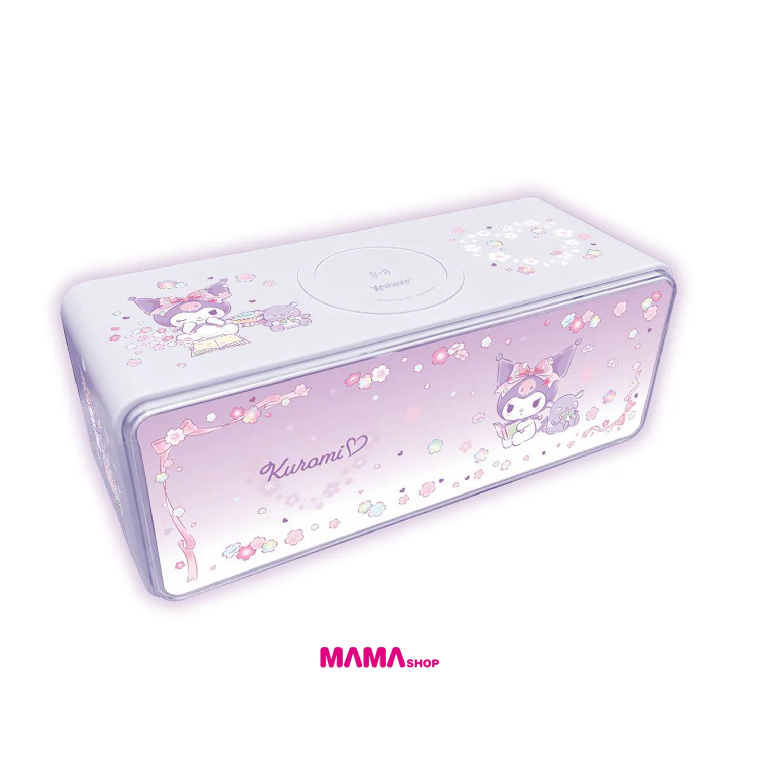 Sanrio Kuromi Rhythm F05 無線充電+無線藍牙喇叭小夜燈