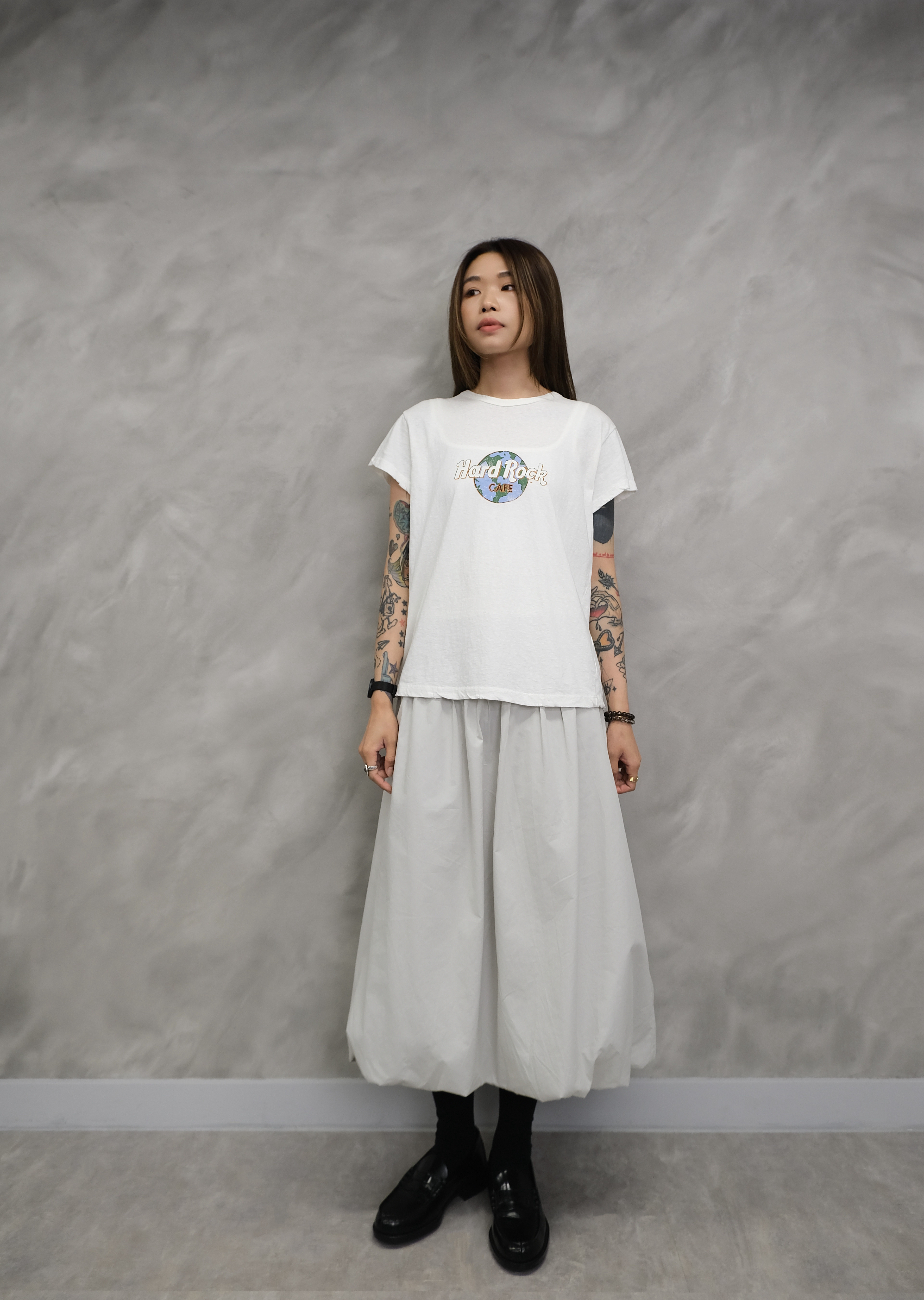 （預購優惠) Hard rock printed tee #top150