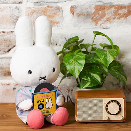 ⚡️限時抵價⚡️｜日本直送 Miffy ＆Music 唱片毛絨公仔