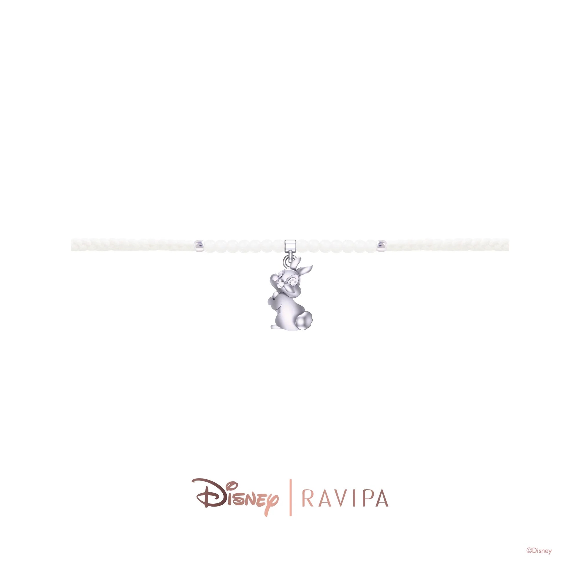 📦訂購 泰國代購 RAVIPA Disney Miss Bunny and White Jade Bracelet 兔小姐 手鏈