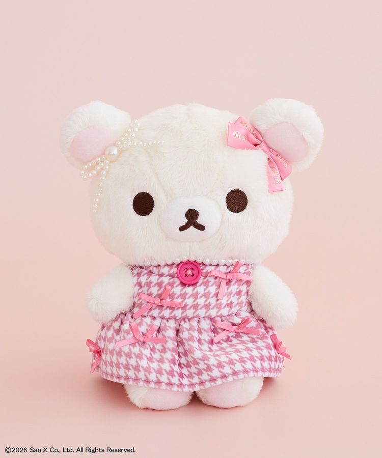 🎀【預訂】Maison de FLEUR × RILAKKUMA 白熊公仔掛飾