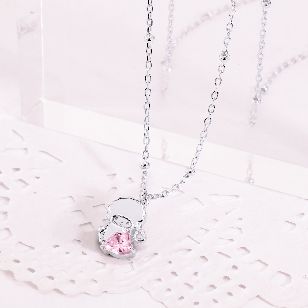 📦訂購 台灣限定 三麗鷗SanrioＸSTORY故事銀飾 My Sweet Piano經典系列 彼安諾晶鑽純銀頸鏈