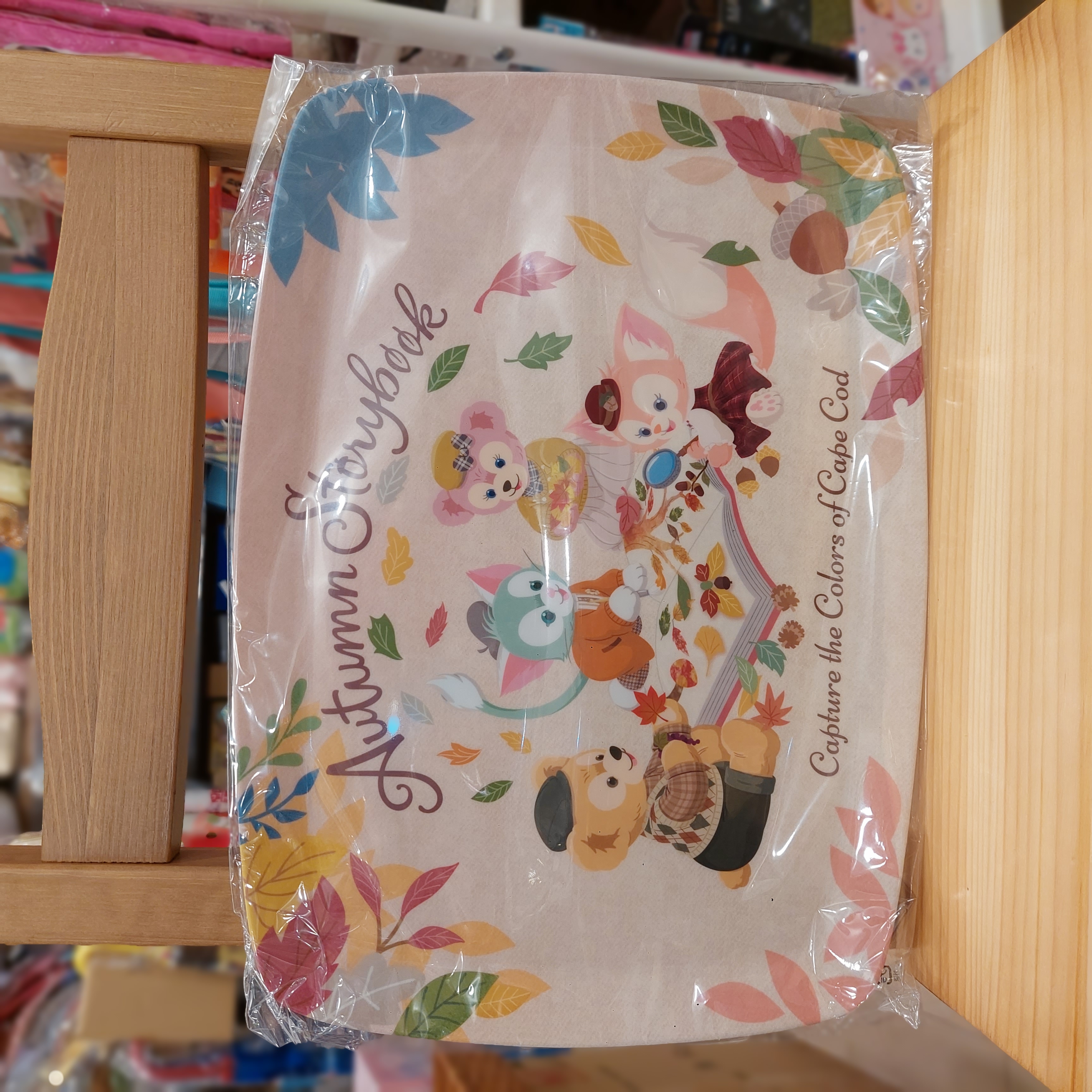Disney Sea 限定 Duffy 系列 餐盤 Autumn Storybook