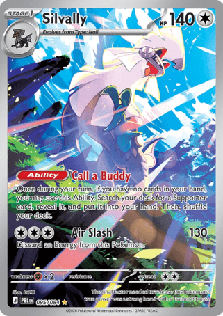 Pokemon TCG Pitch Black - Silvally-095/084