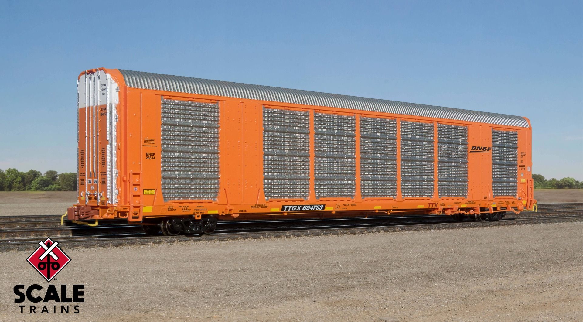  N Scale Gunderson Multi-Max Autorack Scaletrains 