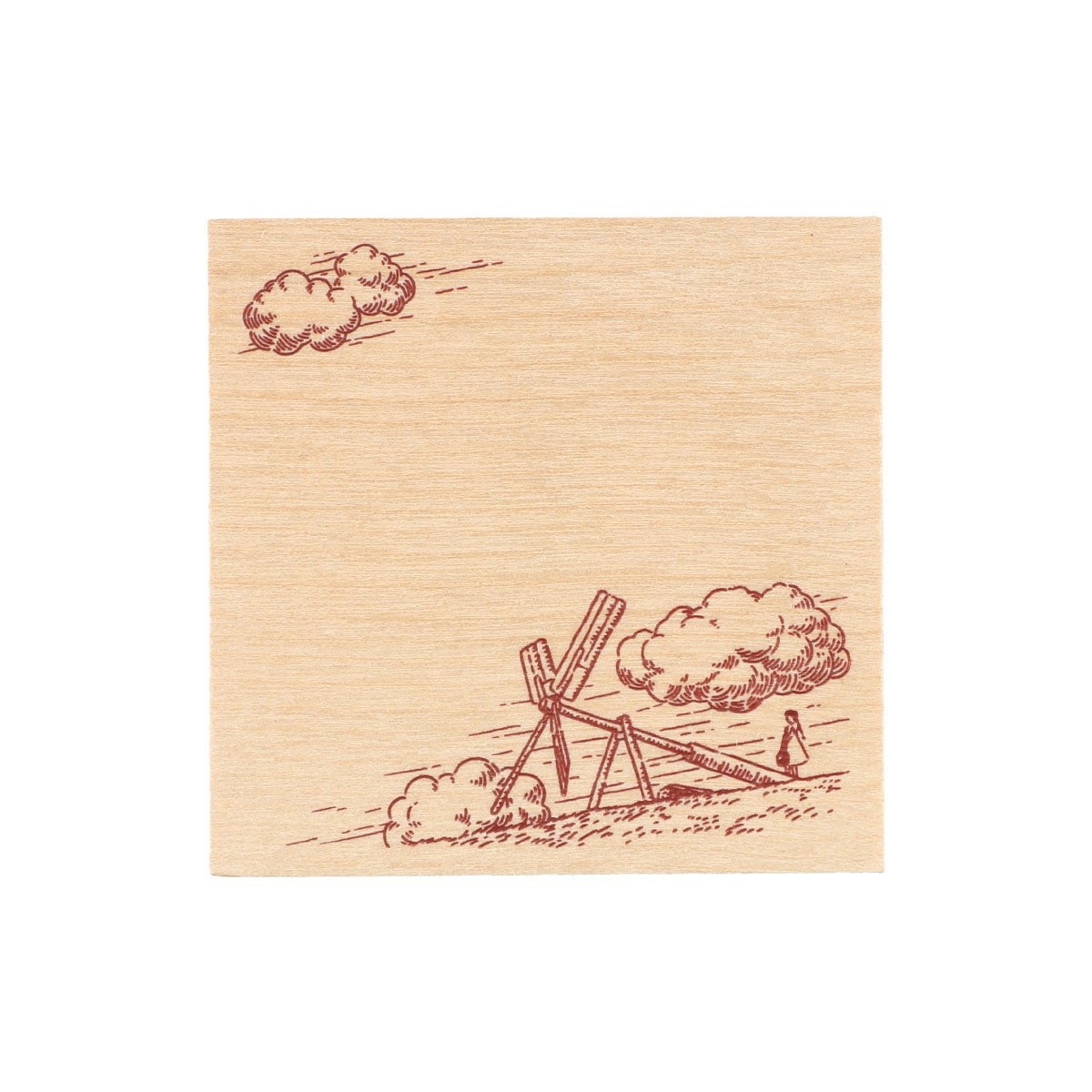 現貨｜天空之城 宮崎駿 日版 Beverly 木製 印章 印仔 (TSW-191)