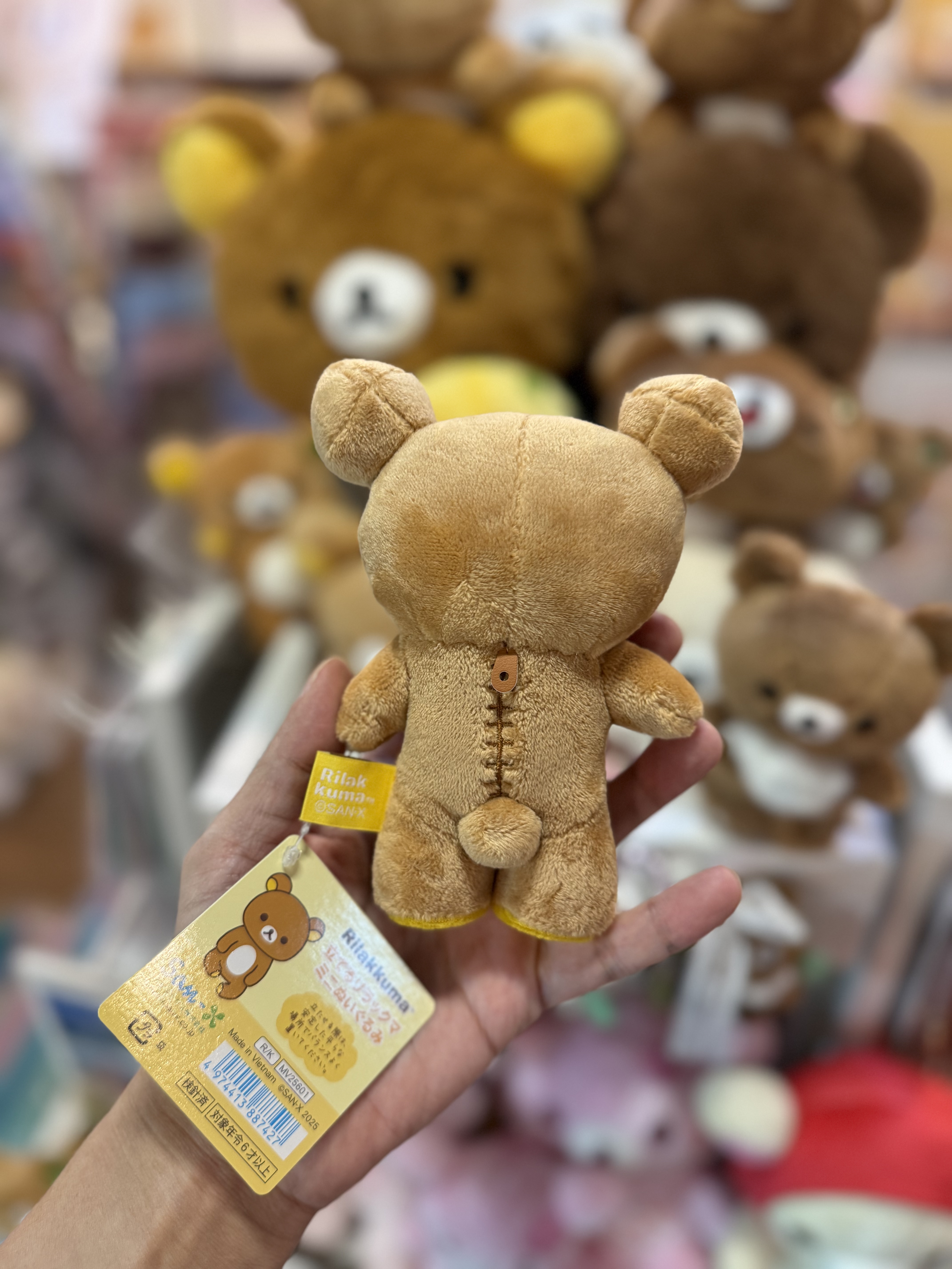 《現貨》Rilakkuma 站立公仔（s size