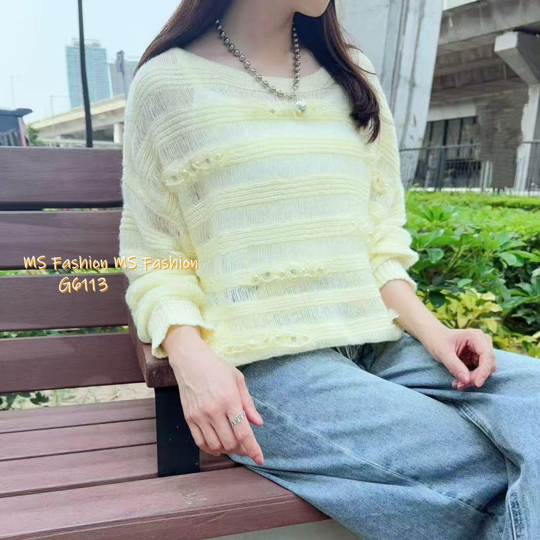 G6113 韓國🇰🇷糖果色針織top