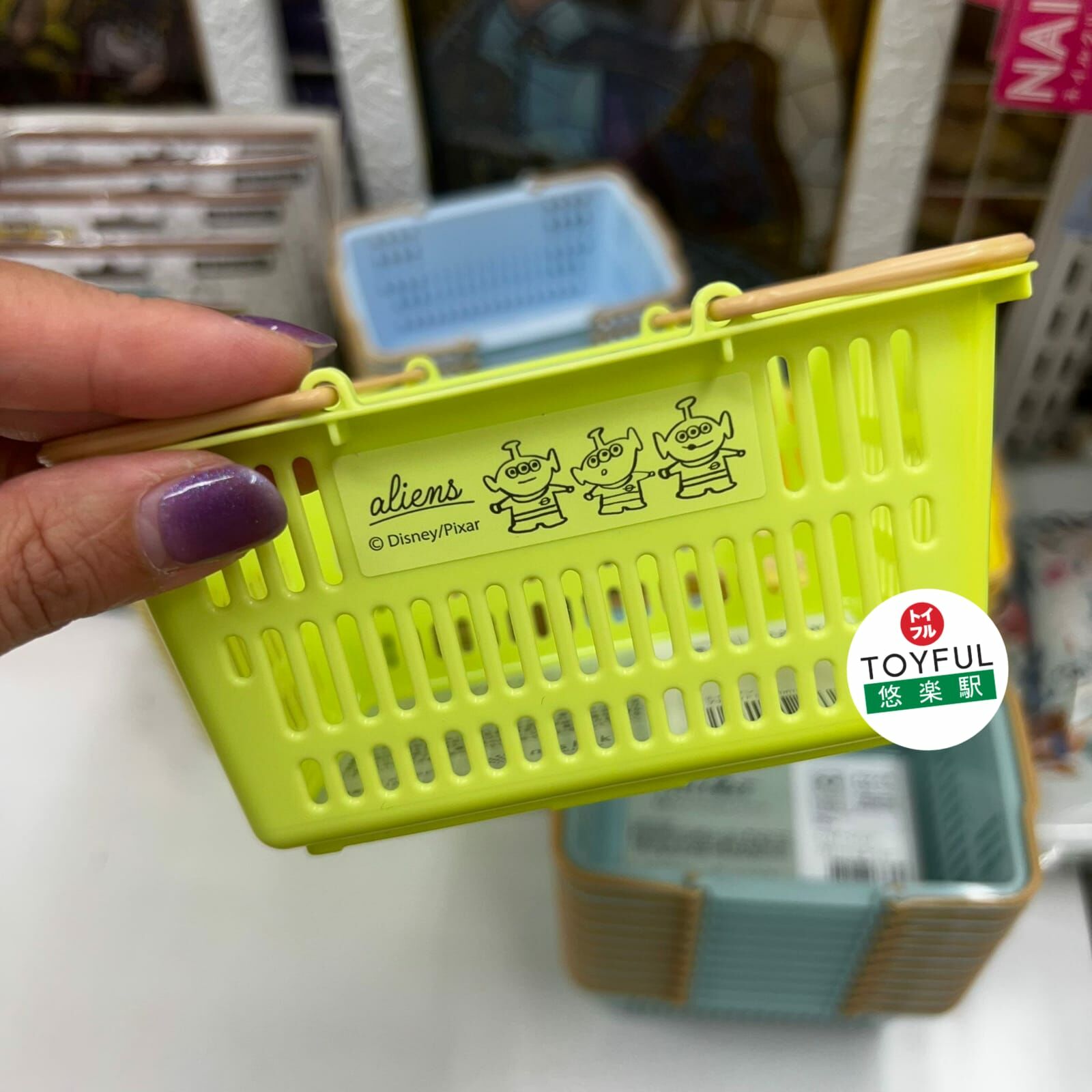 [現貨] [日本直送] POOH | ALIEN | DUMBO | MONSTER UNIVERSITY  ｜ 小型購物籃 {TF2310200}