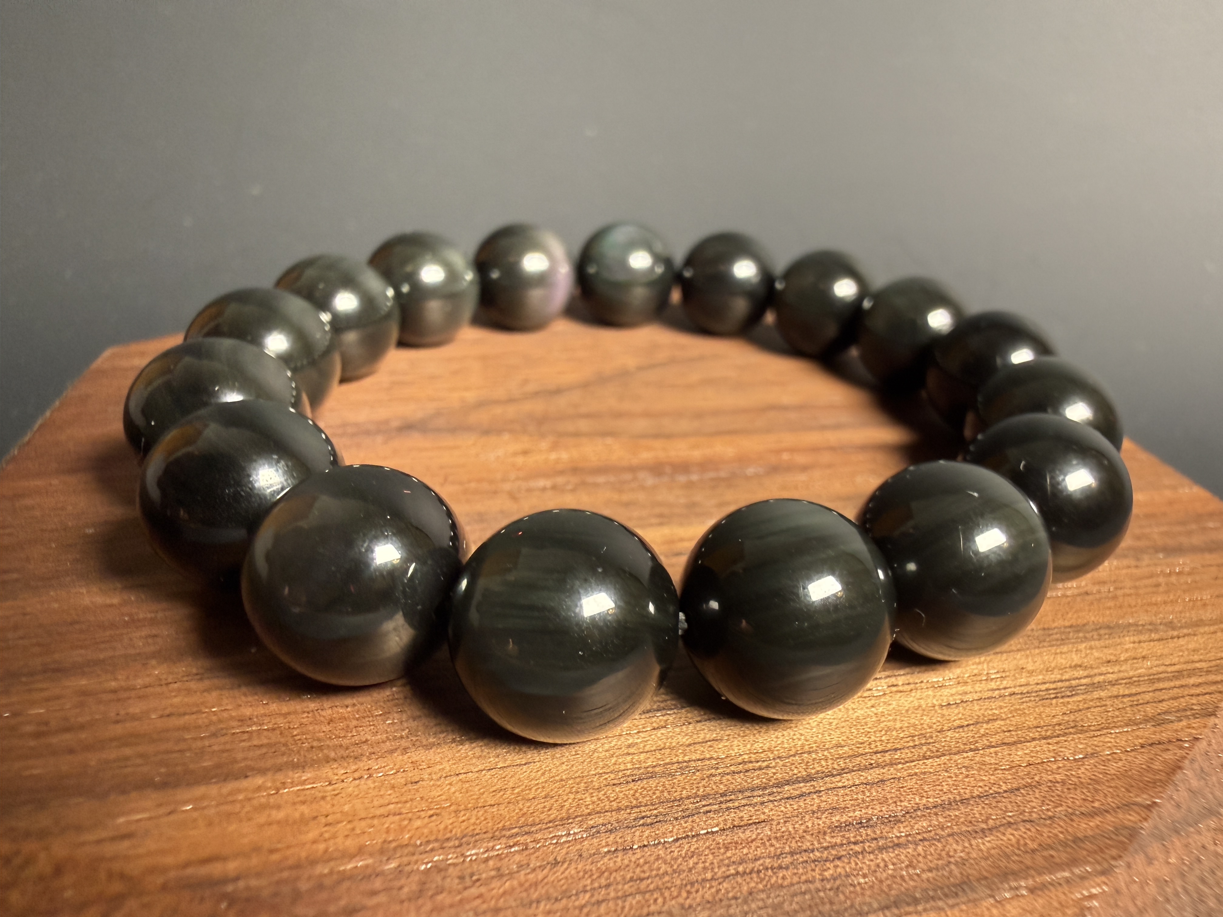 彩曜石手串 (12mm) (option 1)