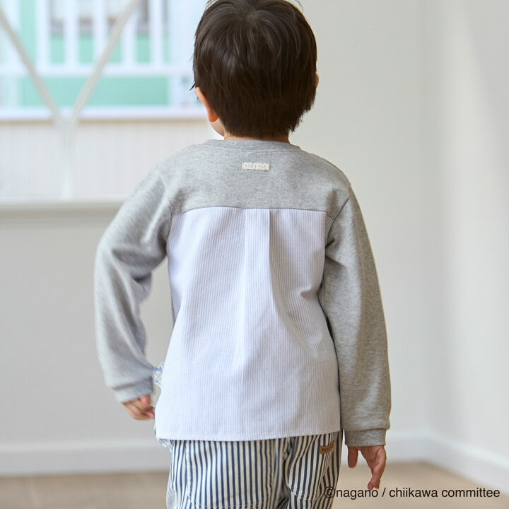 🇯🇵預訂 日本直送🇯🇵 Petit Main x Chiikawa系列四色人物刺繡長袖上衣