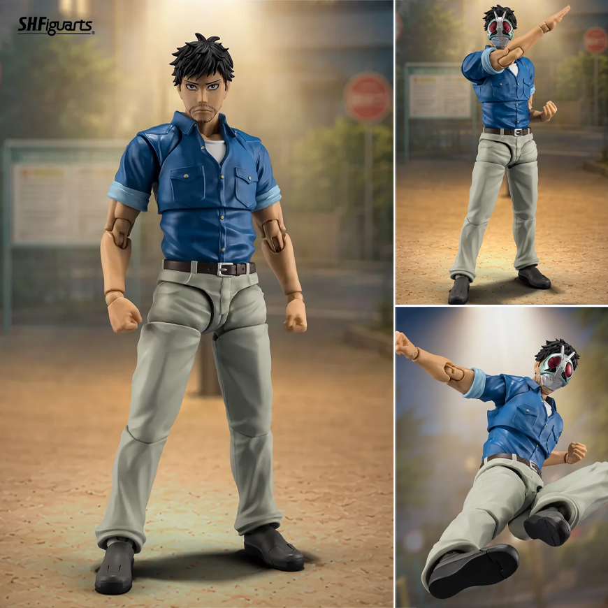 (預訂訂金 $200) (總價 $462) Bandai S.H.Figuarts 東島丹三郎想成為幪面超人 東島丹三郎 (行版) SHF Tanzaburo Tojima