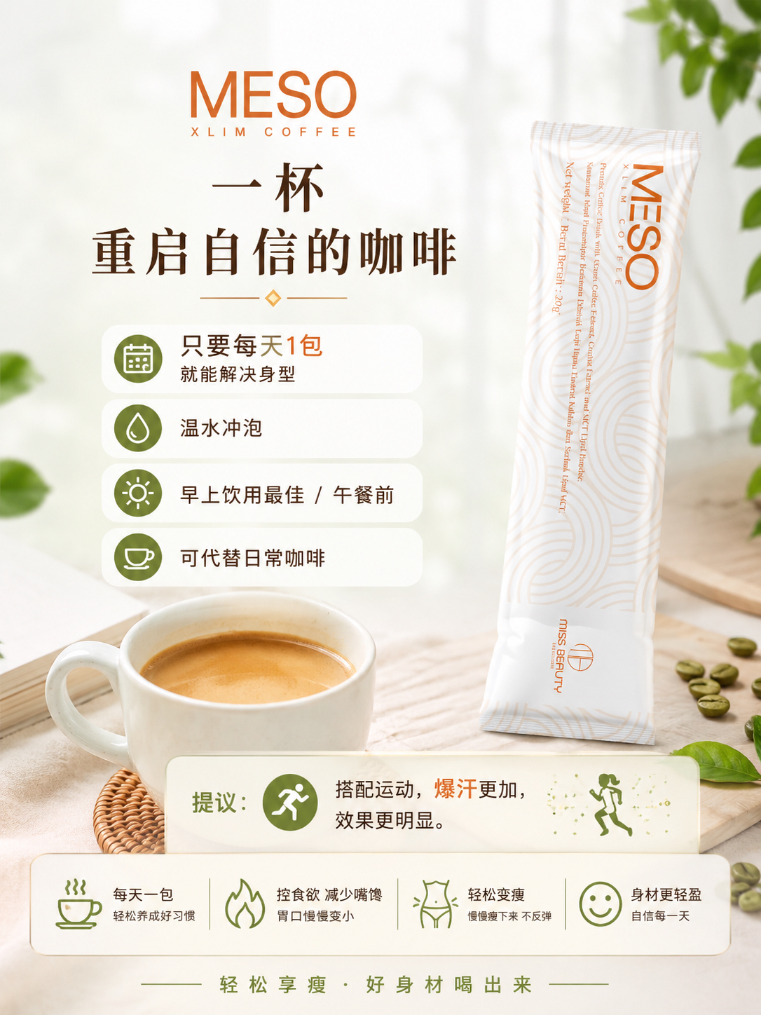MESO 4.0 XLIM COFFEE 消脂瘦身咖啡