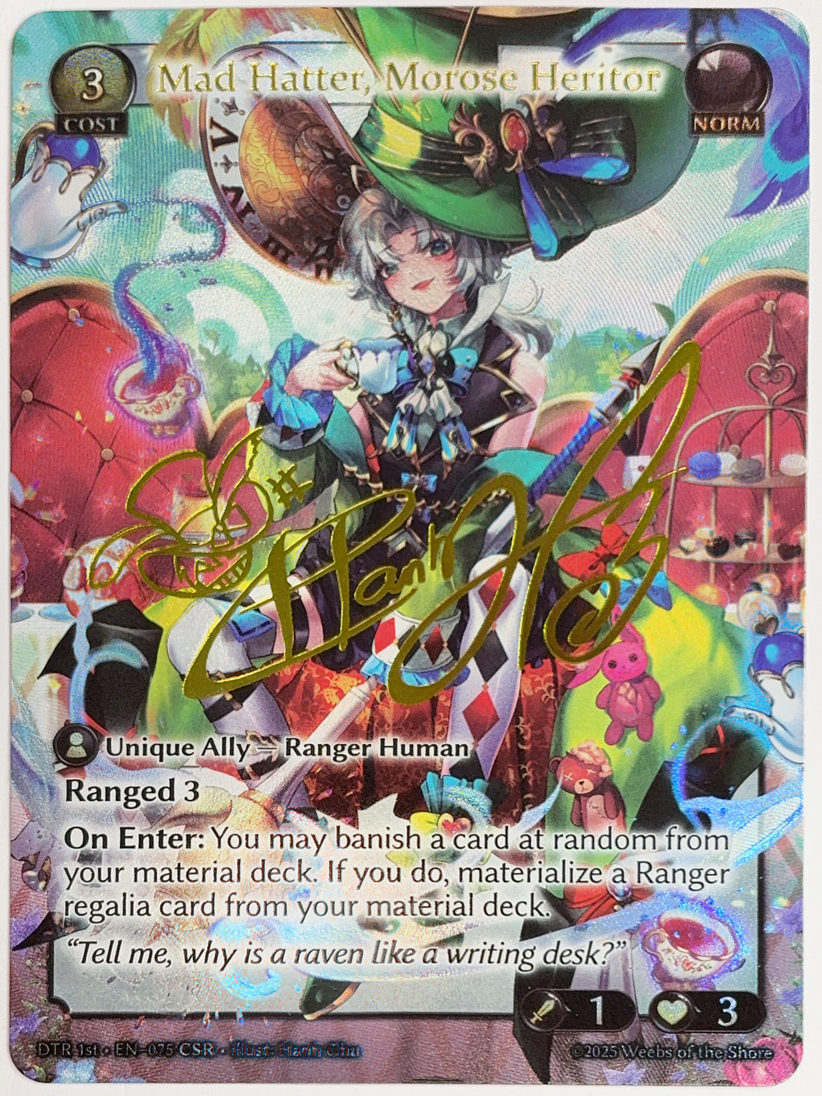 Mad Hatter, Morose Heritor (CSR) - Distorted Reflections (DTR1E)