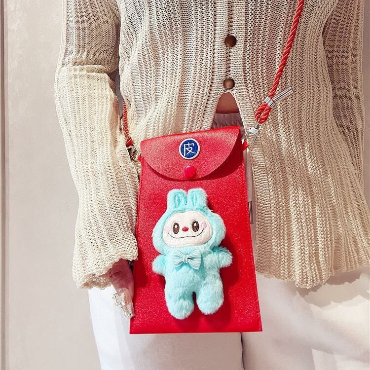 Labubu 公仔造型紅包袋 - 1個 現貨