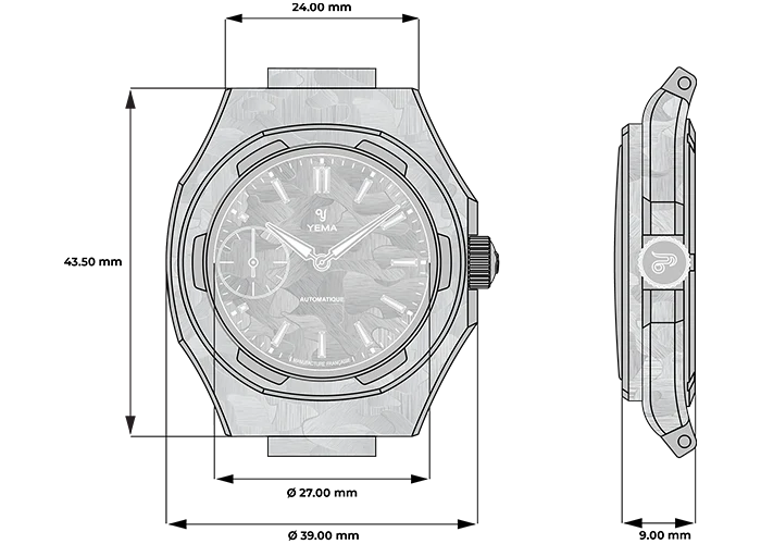 YEMA - Wristmaster Slim Small Seconds CMM.29 Camo Special Edition 迷彩特別版 - 76.26.29.09.SNL.M