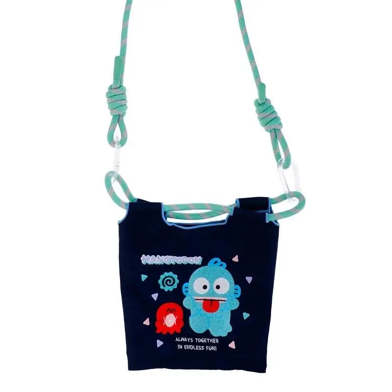 現貨🐱| Sanrio Kuromi/Hangyodon粗繩斜揹袋