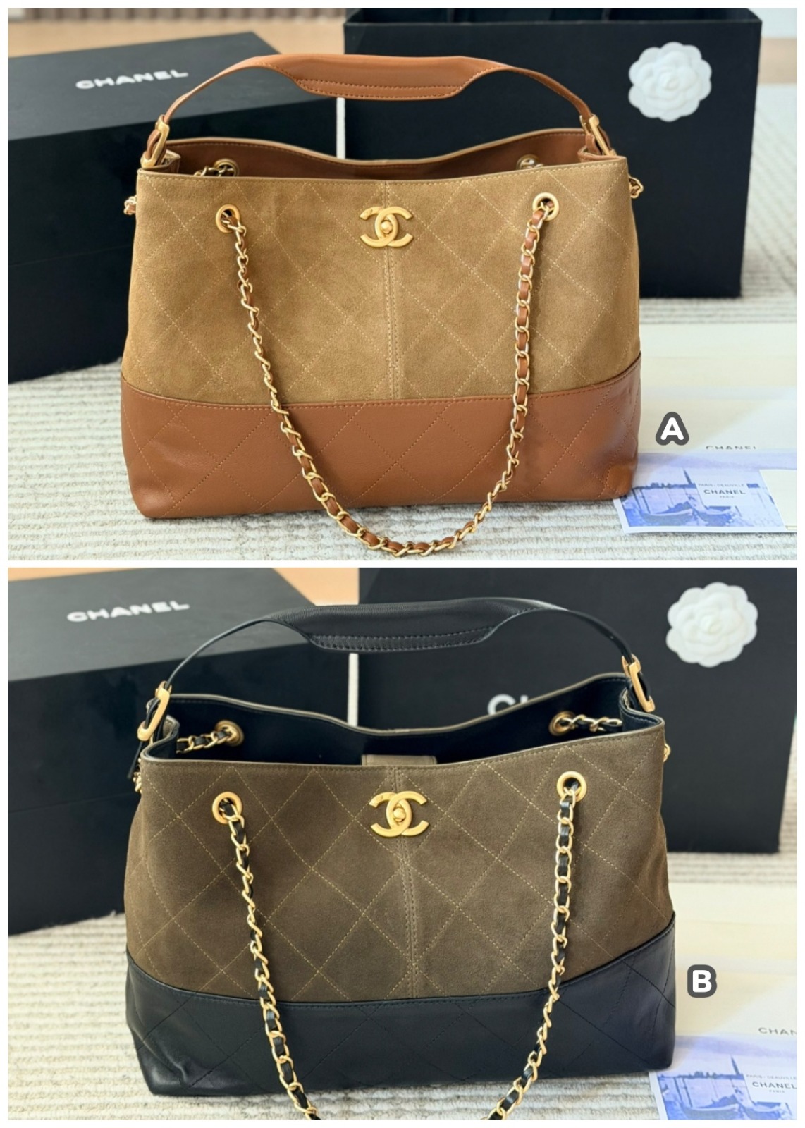 CHANEL 🤎25A HOBO BAG🥰 禮盒包裝